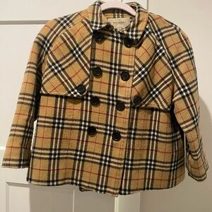 Vintage Burberry official pea coat